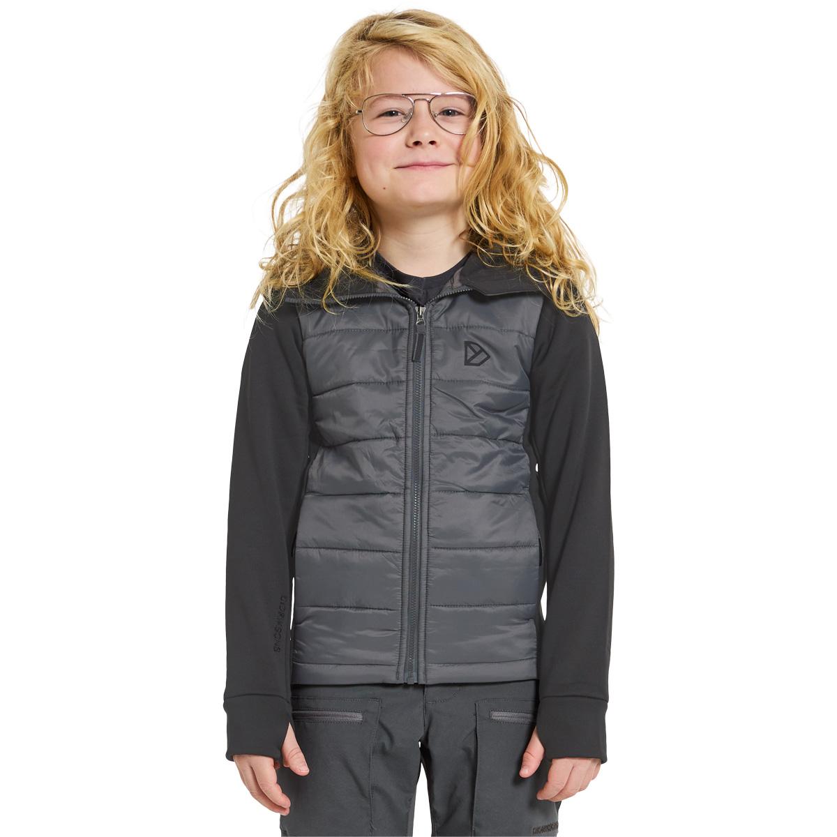 Didriksons Kapris Hybrid Jakke Børn BLACK