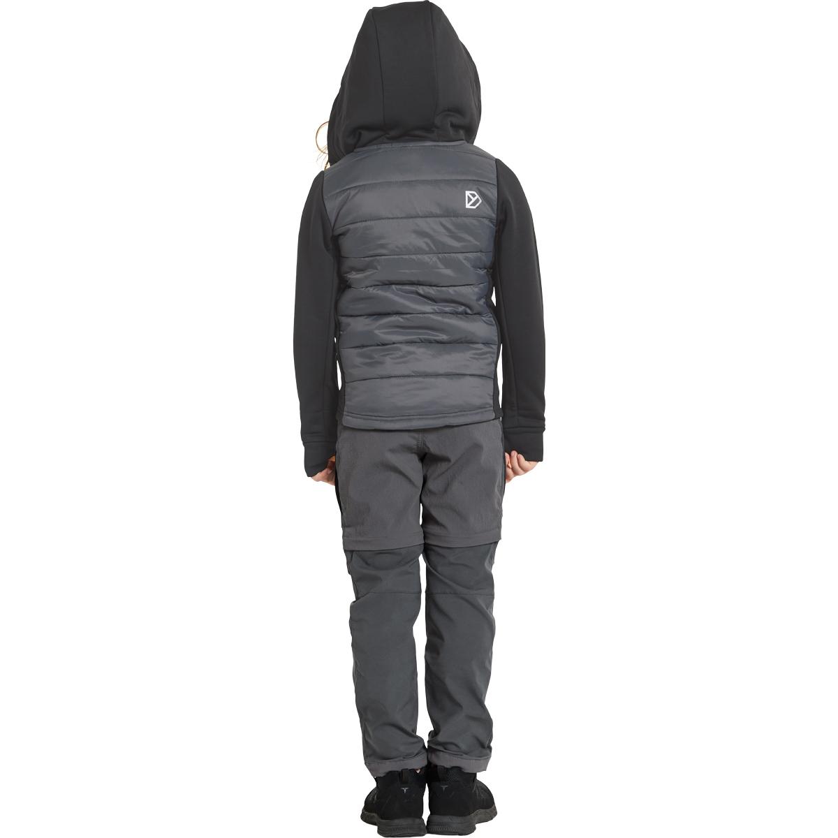 Didriksons Kapris Hybrid Jakke Børn BLACK
