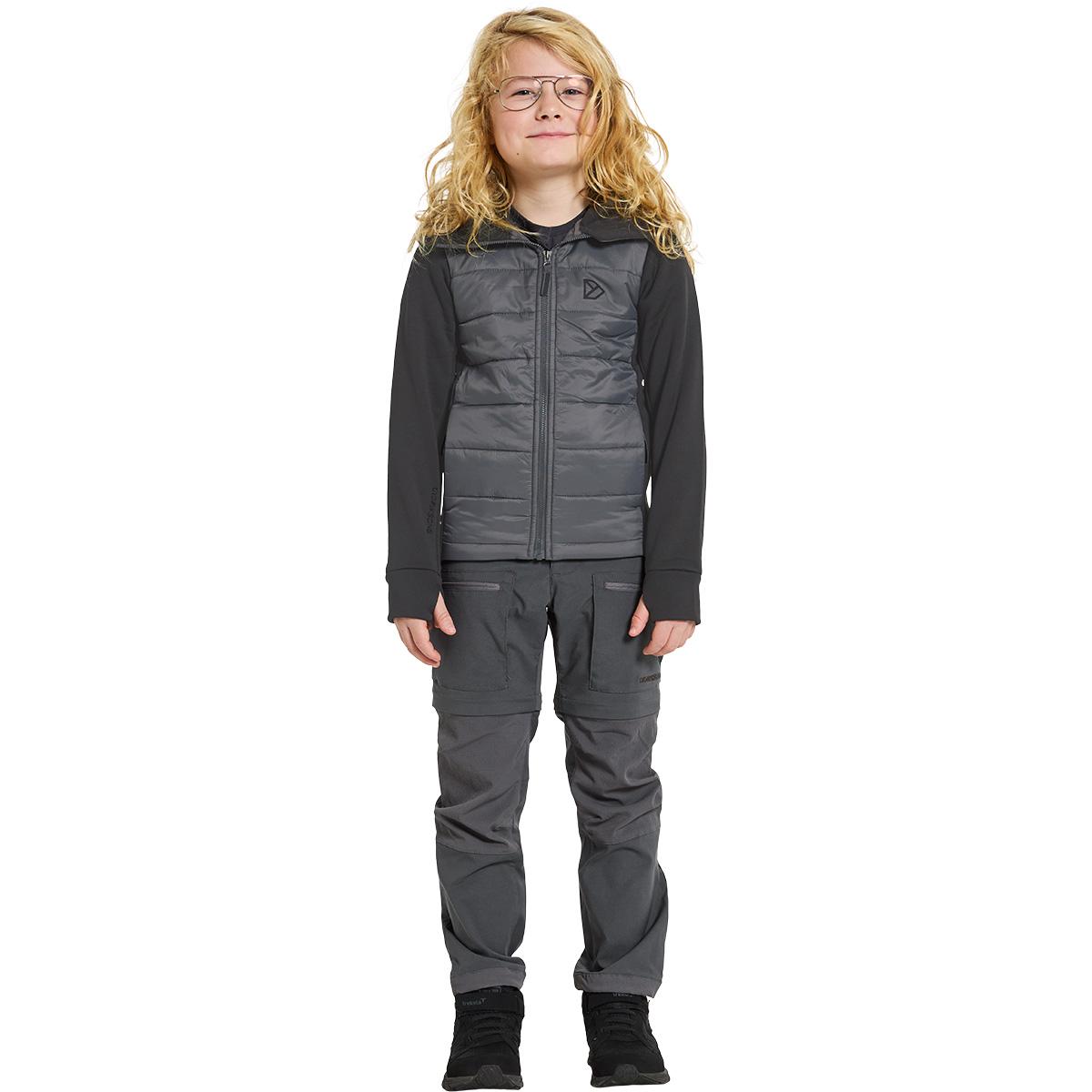 Didriksons Kapris Hybrid Jakke Børn BLACK