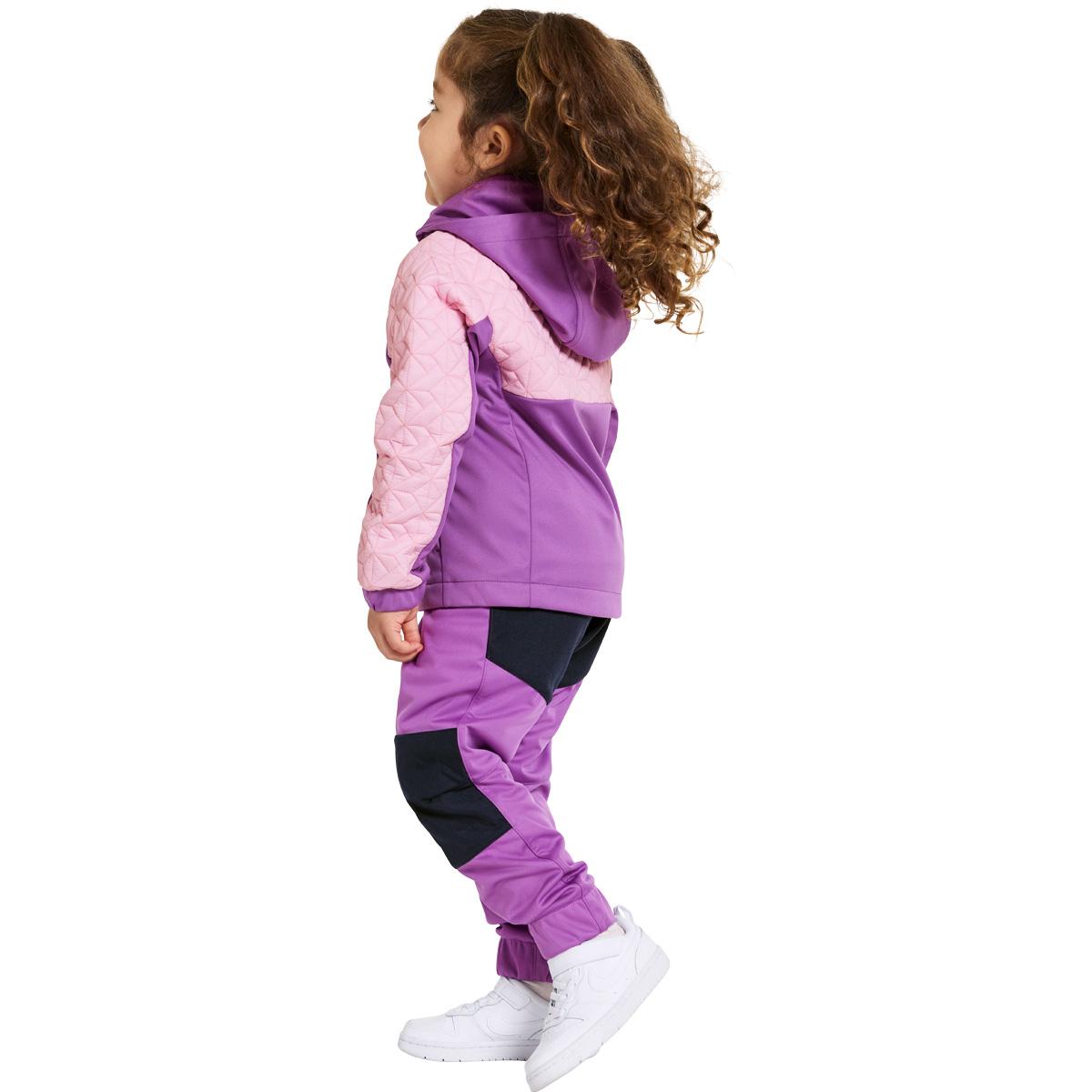 Didriksons Briska Softshell Jakke Børn TULIP PURPLE