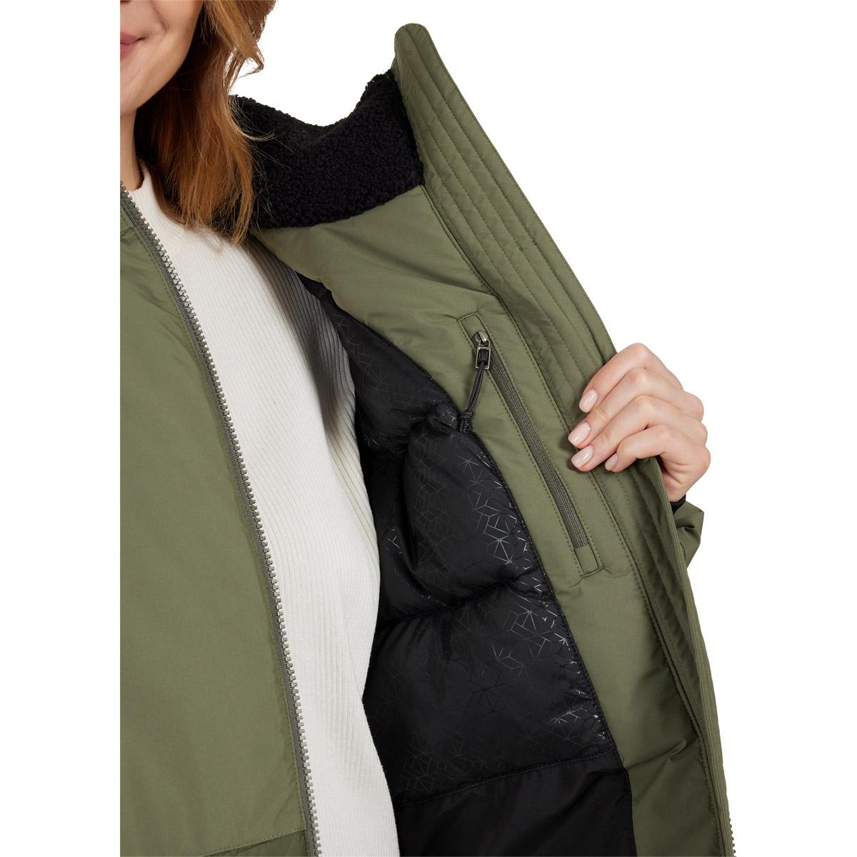 Didriksons Fabiola Parka Vinterjakke Dame DEEP GREEN