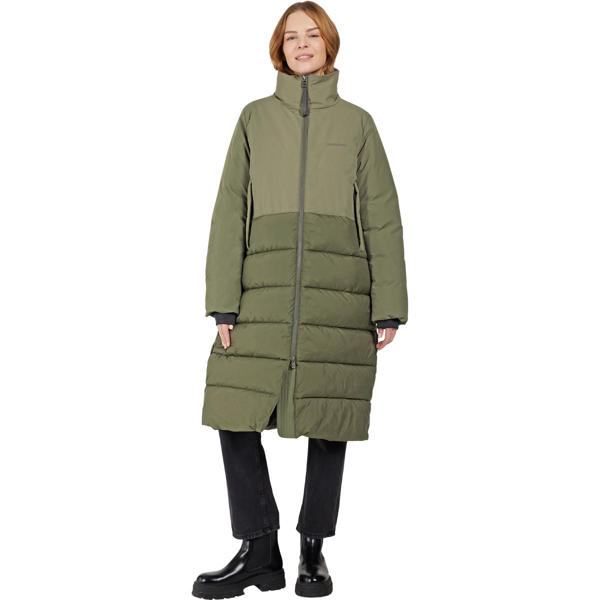 Didriksons Fabiola Parka Vinterjakke Dame DEEP GREEN