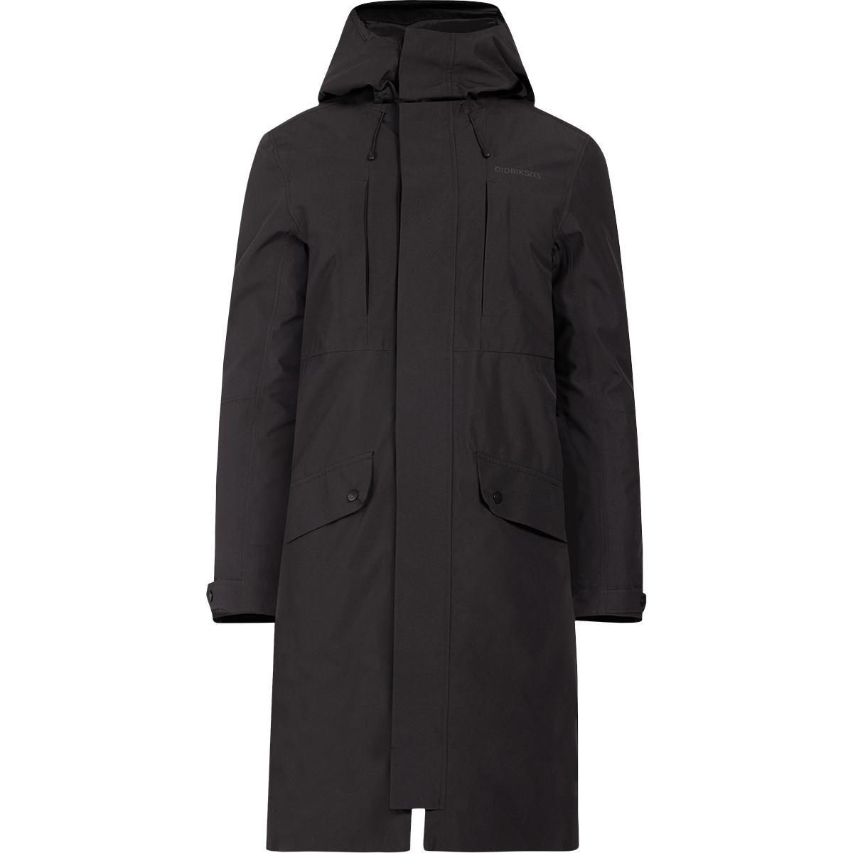 Didriksons Falke Parka Vinterjakke Herre BLACK