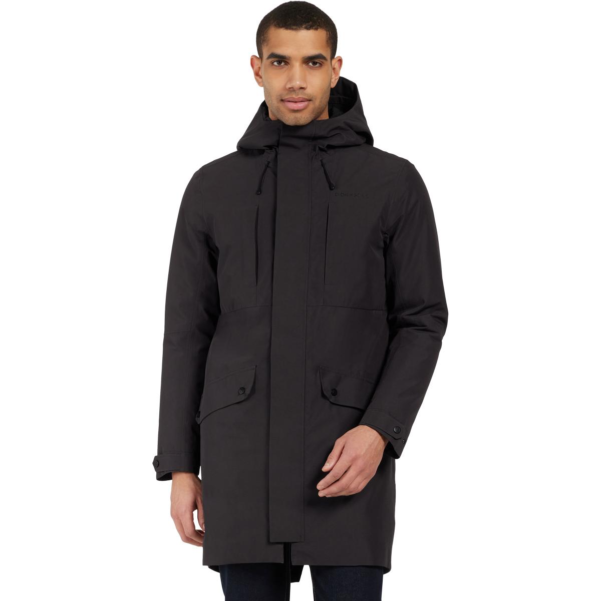 Didriksons Falke Parka Vinterjakke Herre BLACK