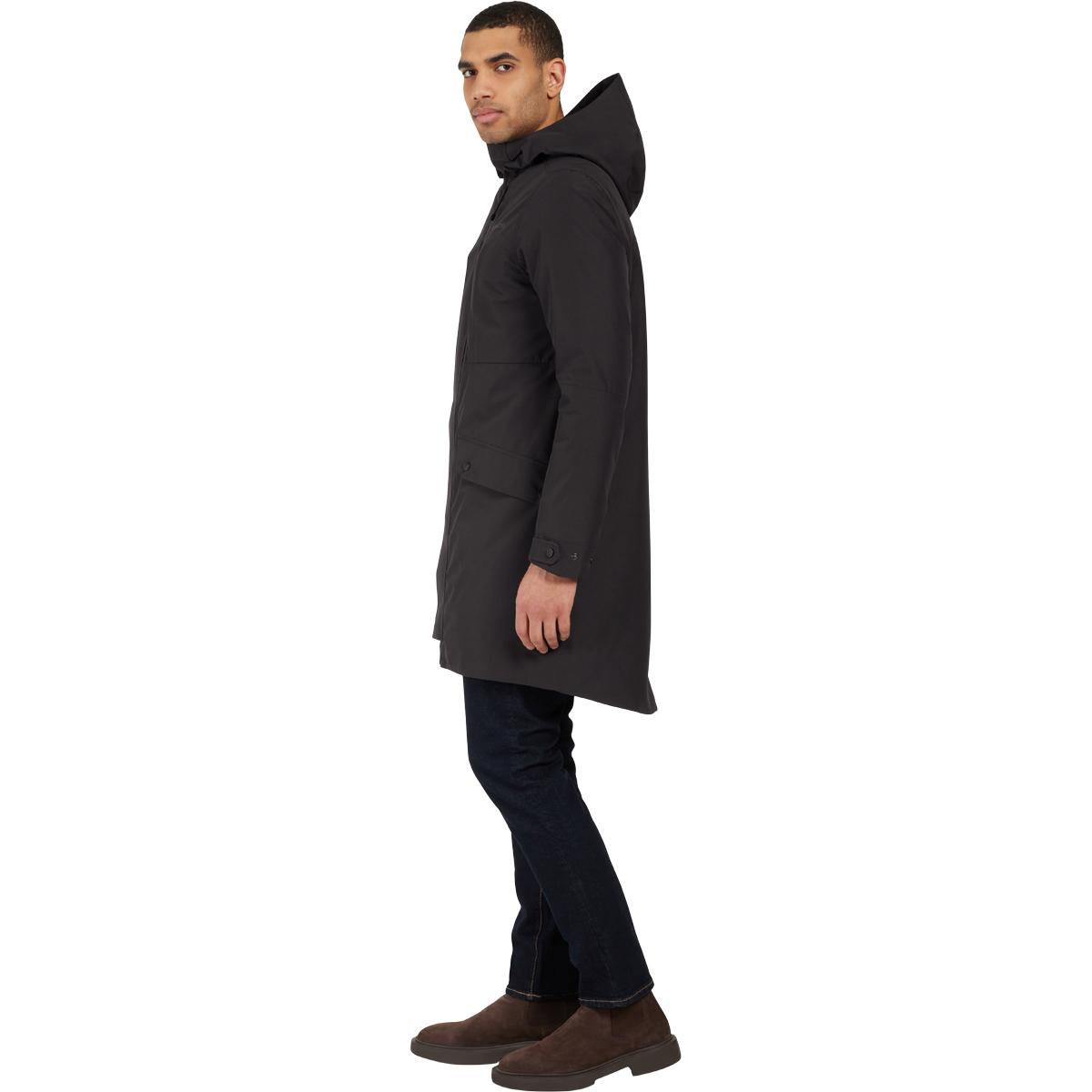 Didriksons Falke Parka Vinterjakke Herre BLACK