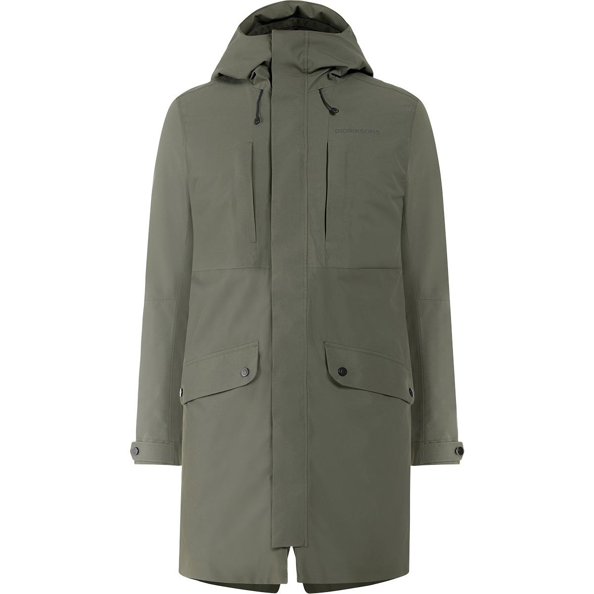 Didriksons Falke Parka Vinterjakke Herre DEEP GREEN