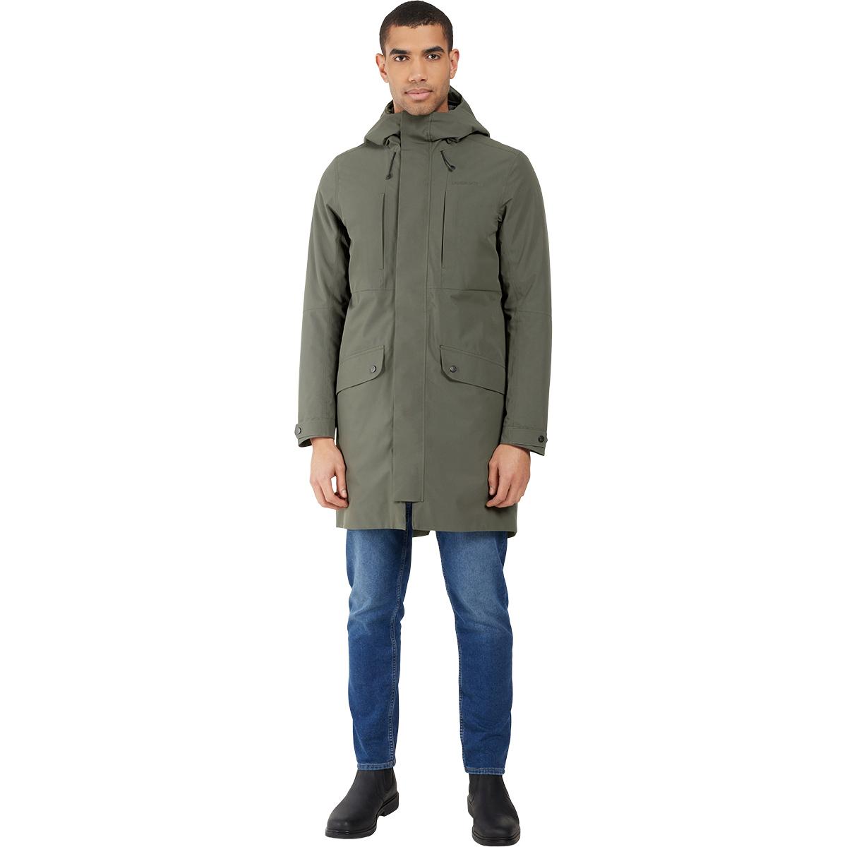 Didriksons Falke Parka Vinterjakke Herre DEEP GREEN