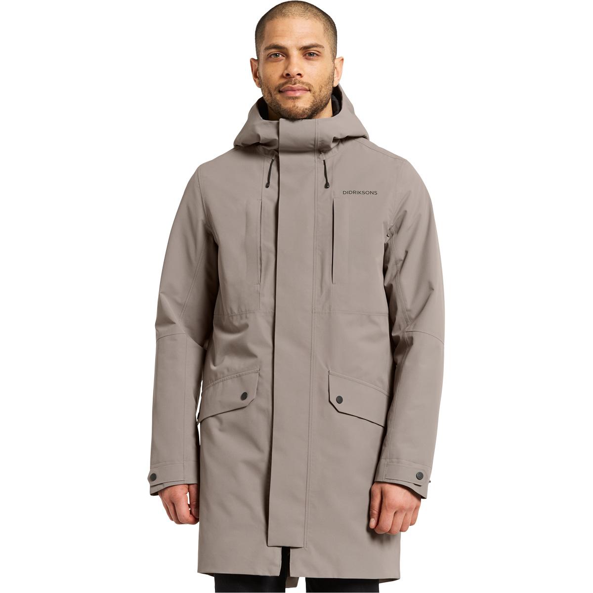 Didriksons Falke Parka Vinterjakke Herre BEIGE