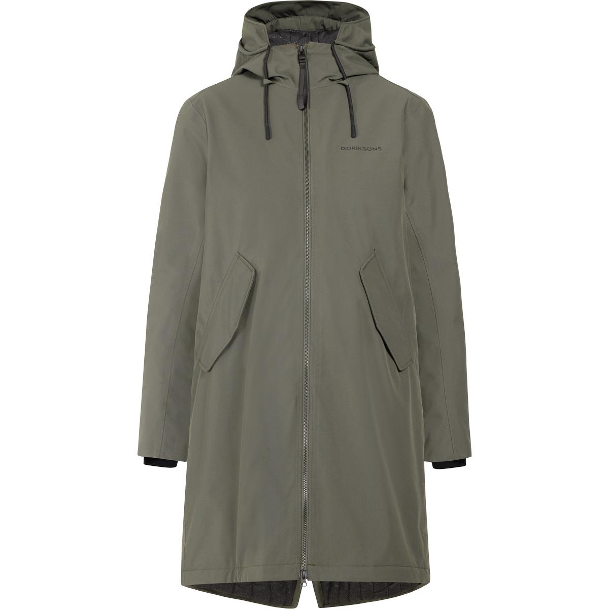Didriksons Fia Parka Vinterjakke Dame DEEP GREEN