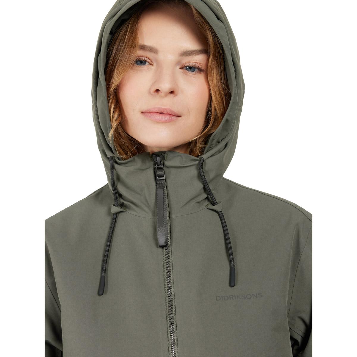 Didriksons Fia Parka Vinterjakke Dame DEEP GREEN