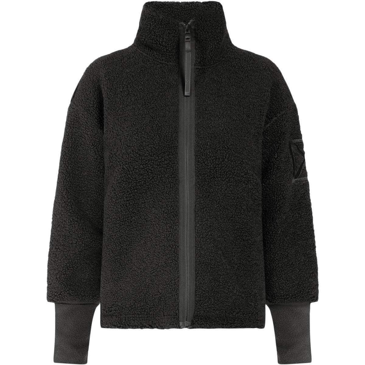 Didriksons Mella Fleecejakke Dame BLACK