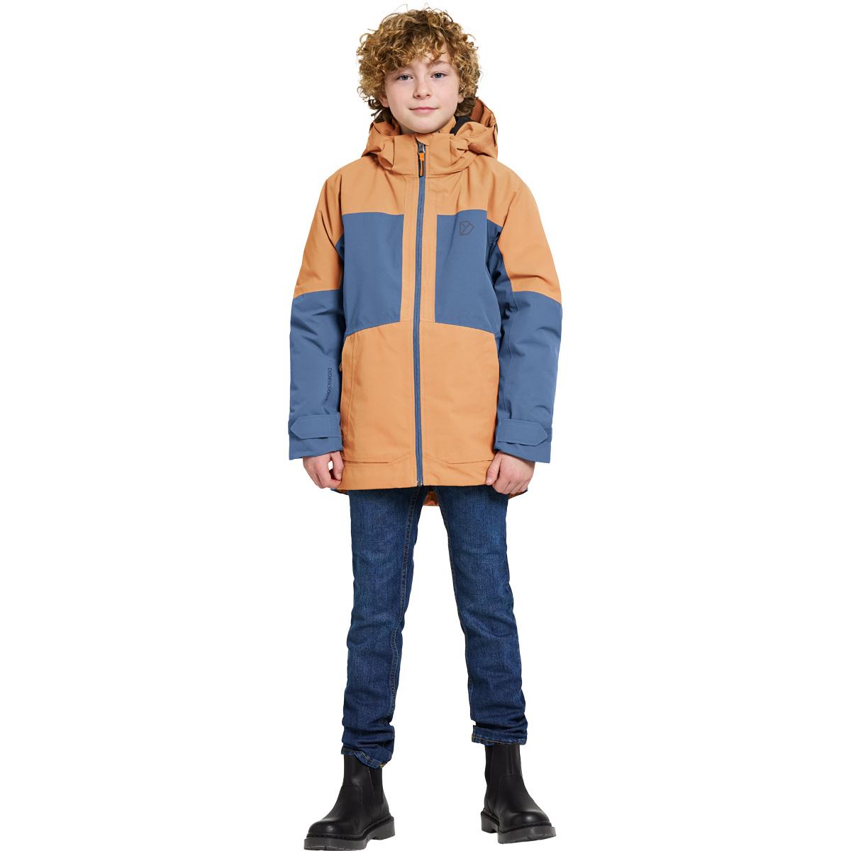 Didriksons Dolomit 2 Vinterjakke Børn ALMOND BROWN