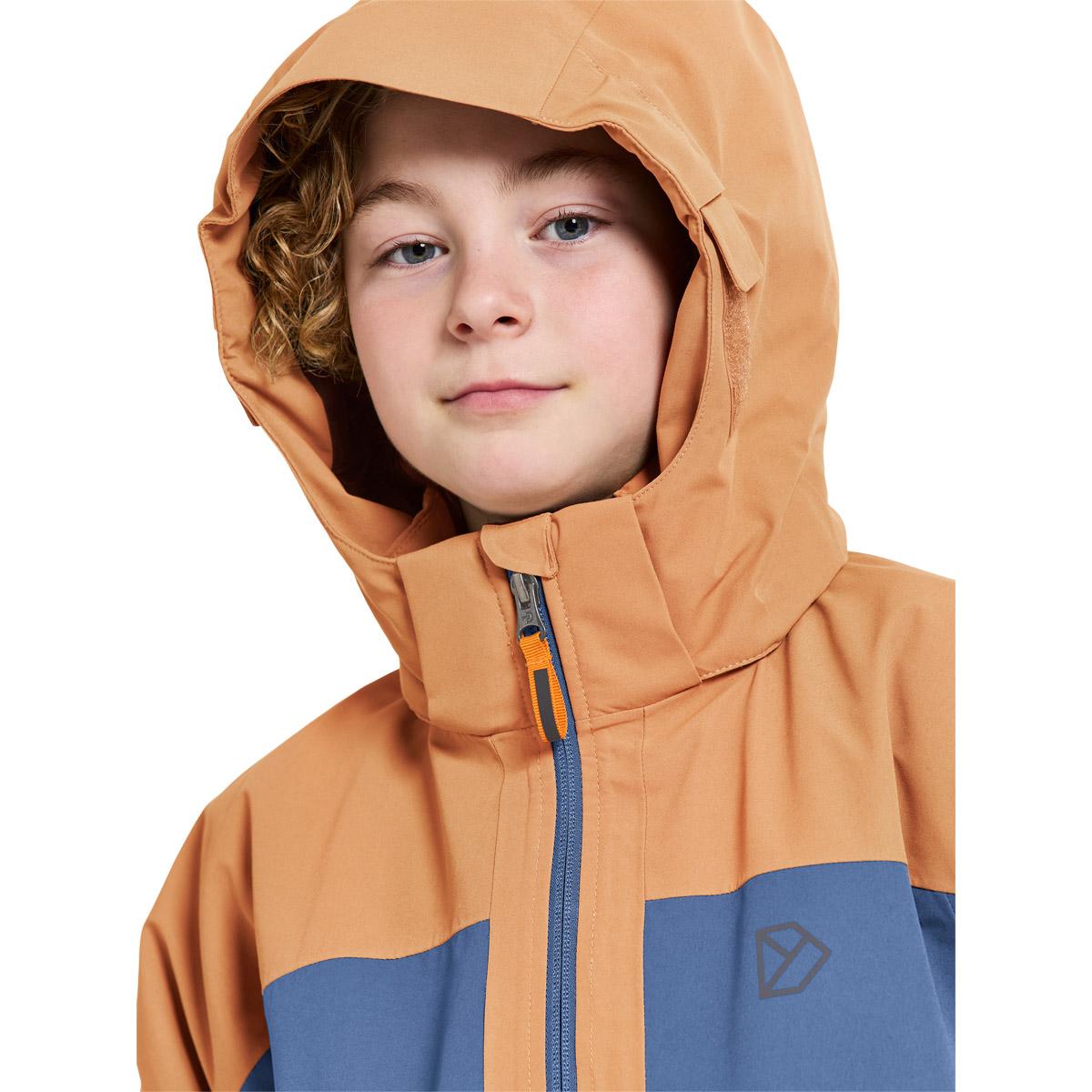 Didriksons Dolomit 2 Vinterjakke Børn ALMOND BROWN