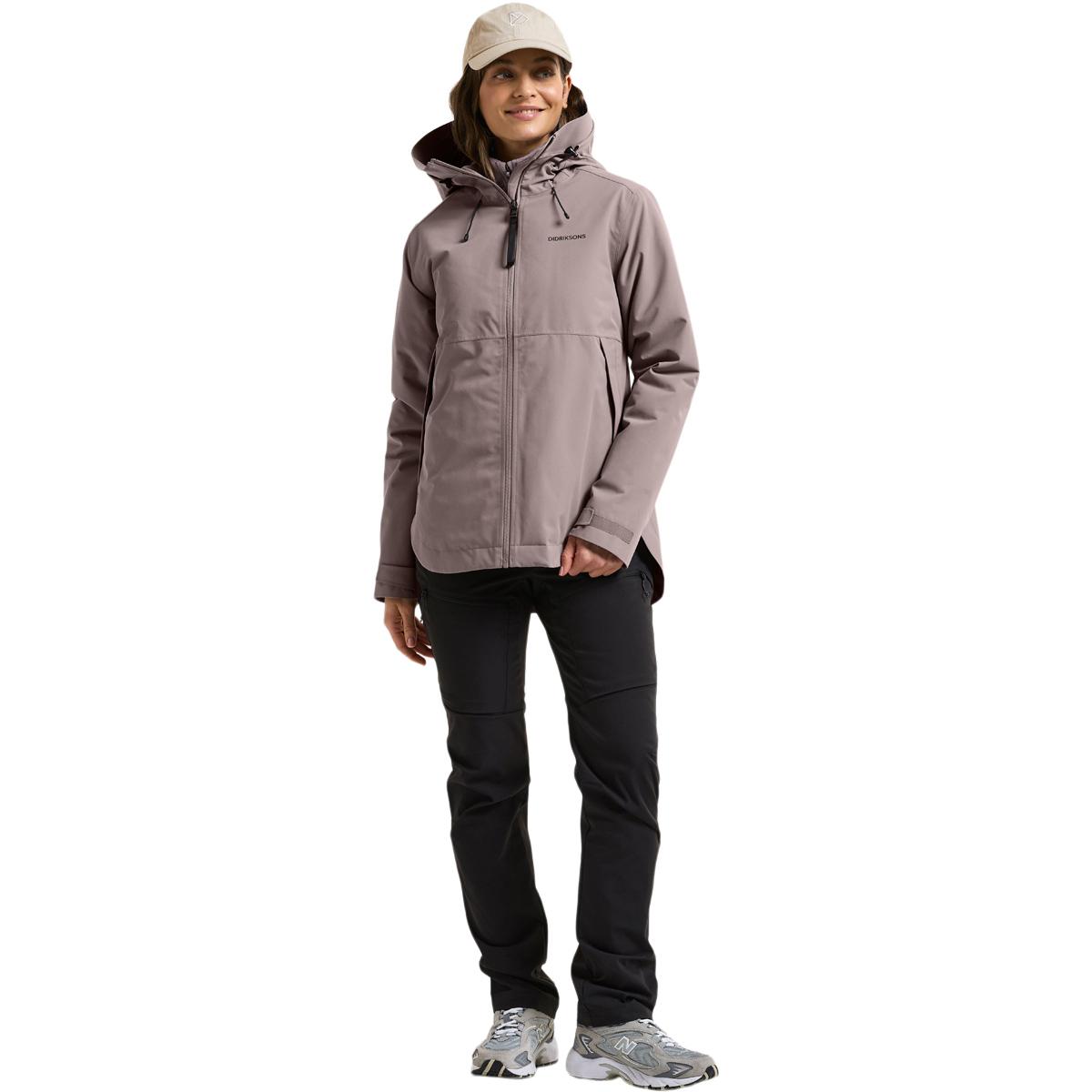 Didriksons Jennie Vinterjakke Dame ASH BROWN
