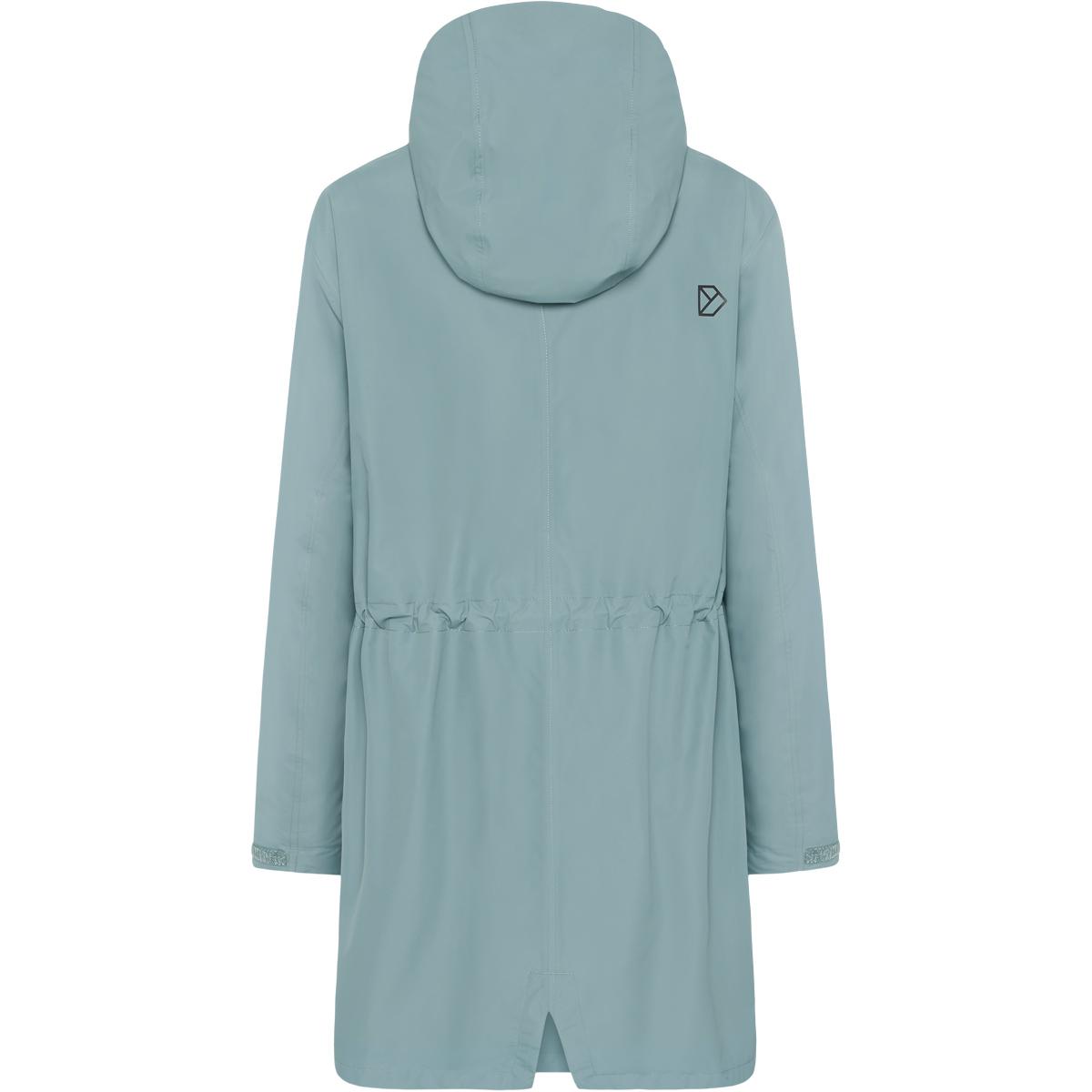 Didriksons Eliana Parka Jakke Dame FACTORY BLUE