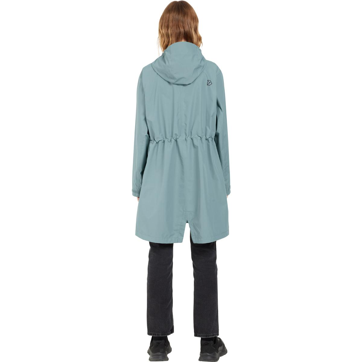 Didriksons Eliana Parka Jakke Dame FACTORY BLUE