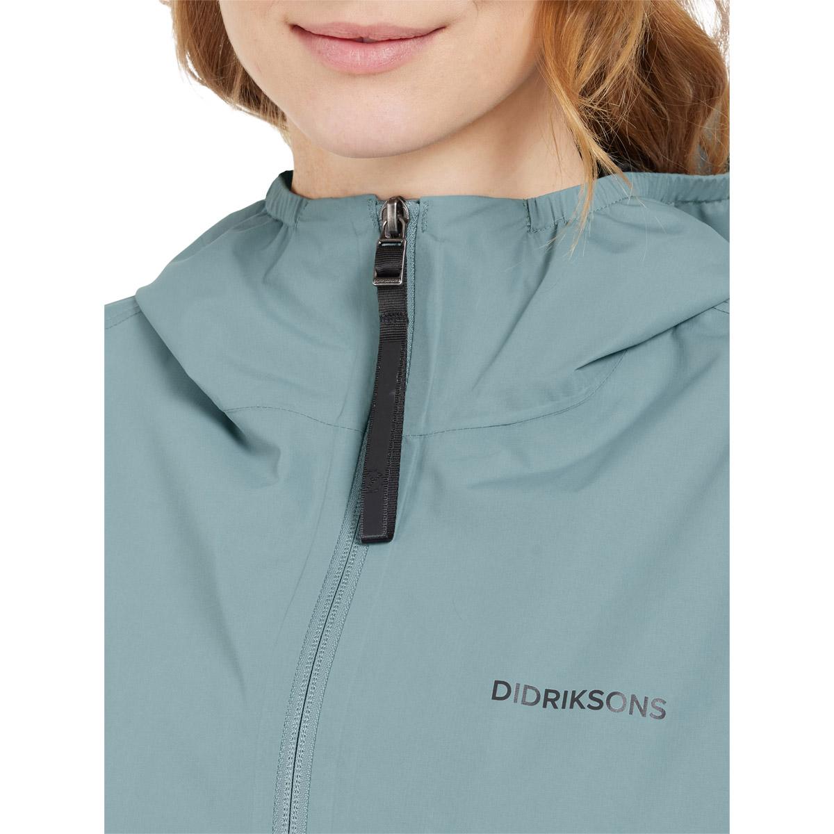 Didriksons Eliana Parka Jakke Dame FACTORY BLUE