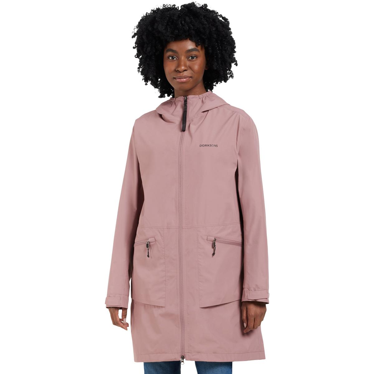 Didriksons Eliana Parka Jakke Dame FADED WINE