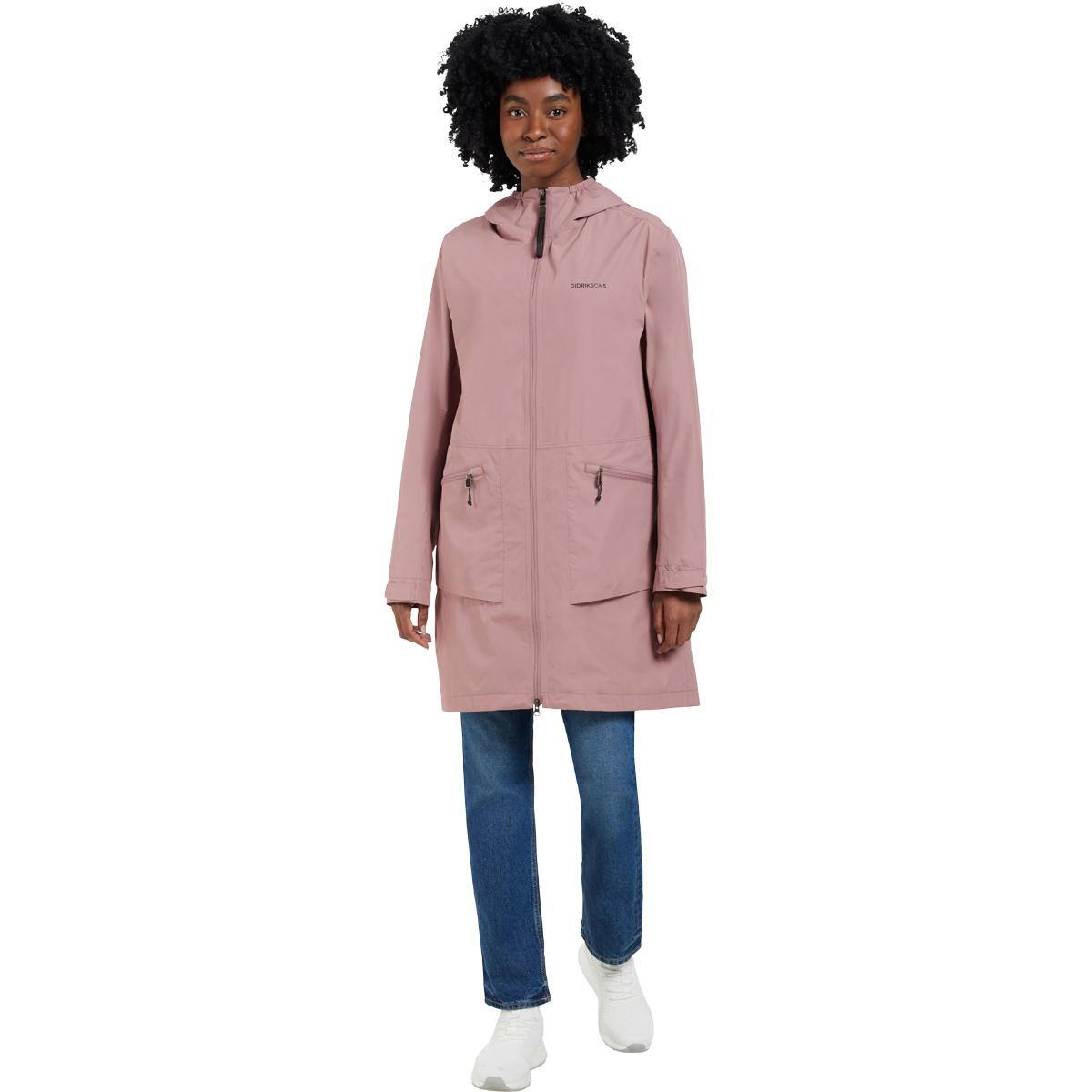 Didriksons Eliana Parka Jakke Dame FADED WINE