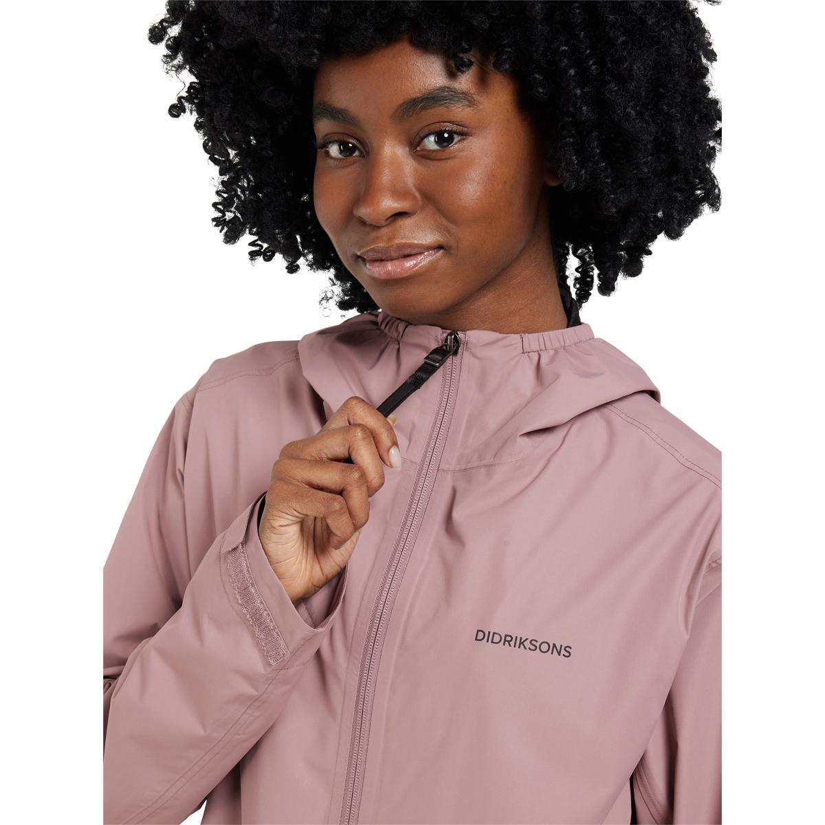 Didriksons Eliana Parka Jakke Dame FADED WINE