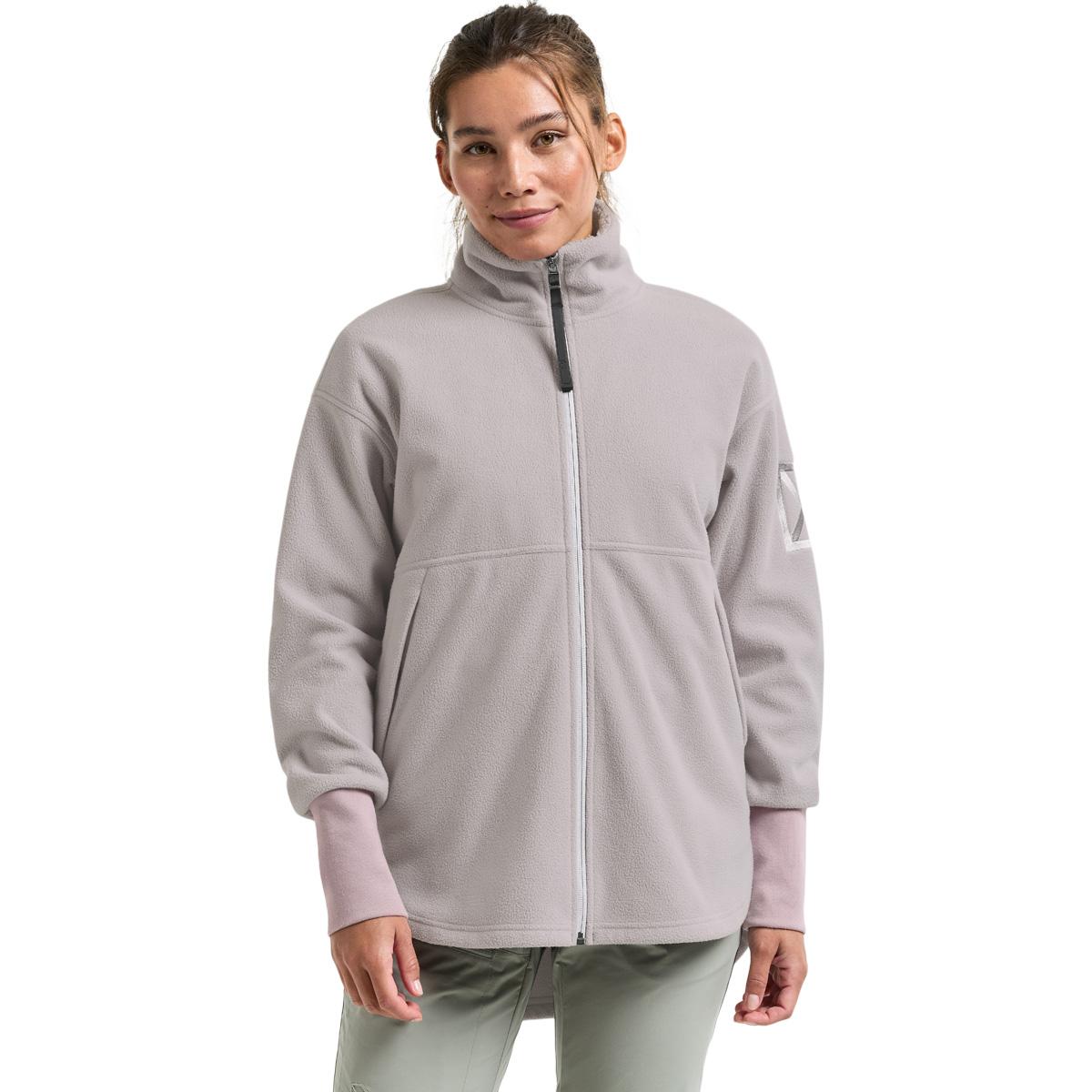 Didriksons Ronja Full Zip Fleecetrøje Dame Sunrise Mist