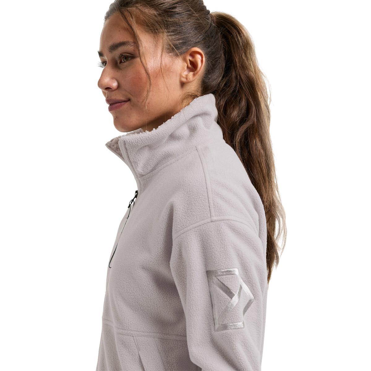 Didriksons Ronja Full Zip Fleecetrøje Dame Sunrise Mist
