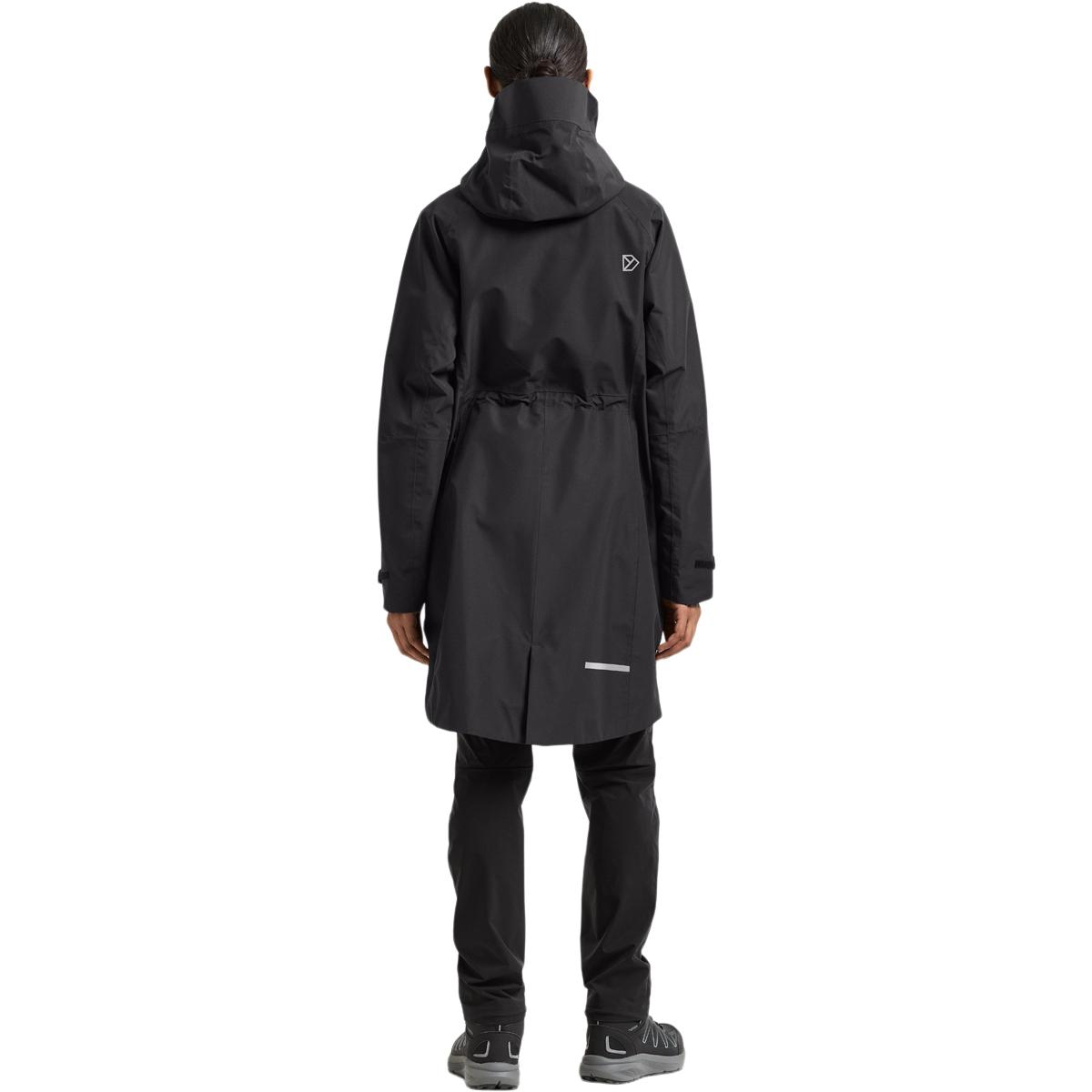 Didriksons Ilma Parka Jakke Dame BLACK