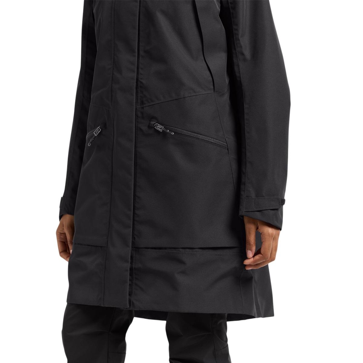 Didriksons Ilma Parka Jakke Dame BLACK