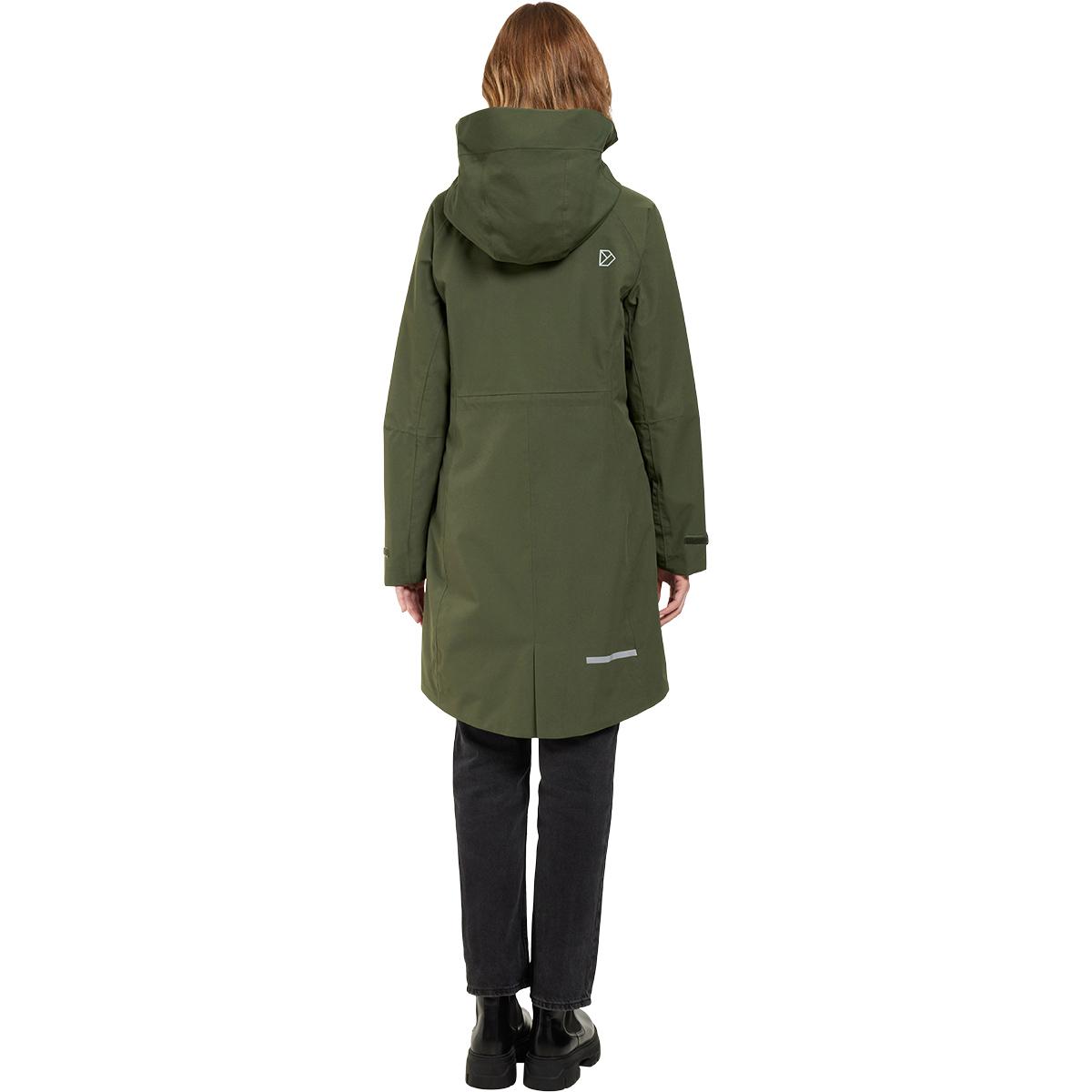 Didriksons Ilma Parka Jakke Dame DEEP GREEN