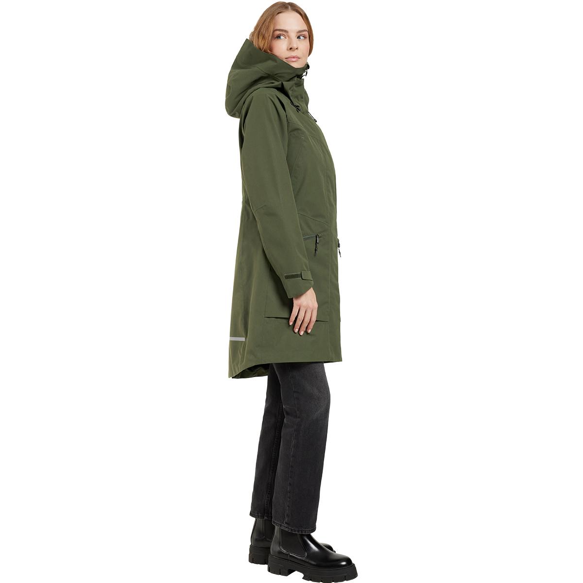 Didriksons Ilma Parka Jakke Dame DEEP GREEN