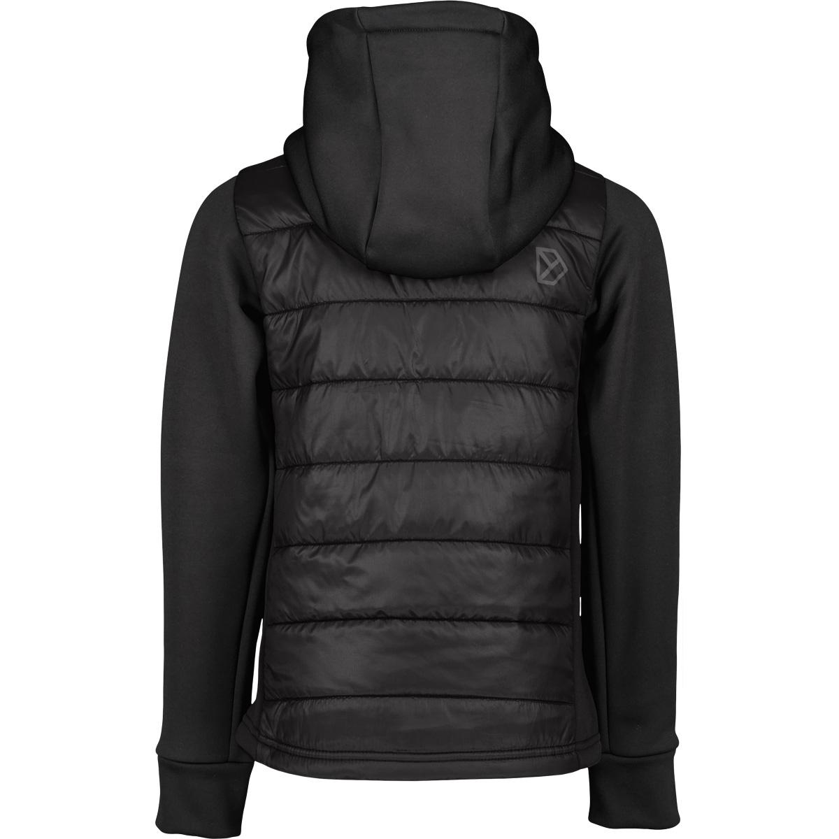 Didriksons Kapris 2 Hybrid Full Zip Jakke Børn BLACK