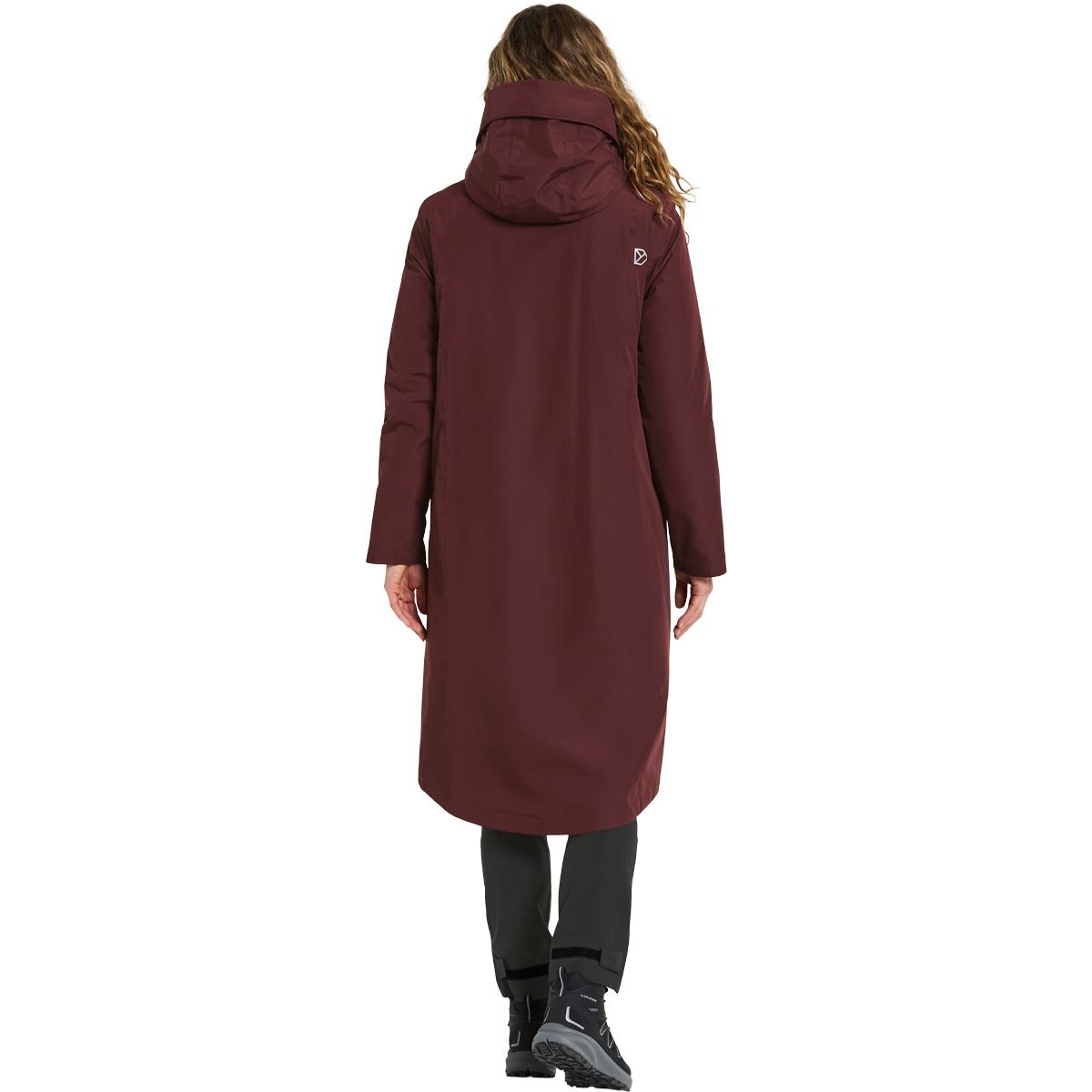 Didriksons Selina Parka Jakke Dame Bordeaux