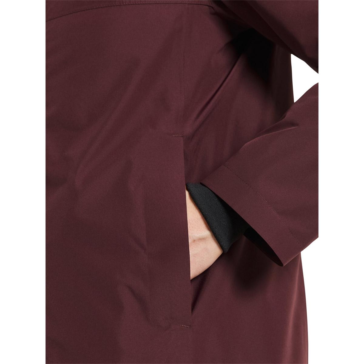 Didriksons Selina Parka Jakke Dame Bordeaux