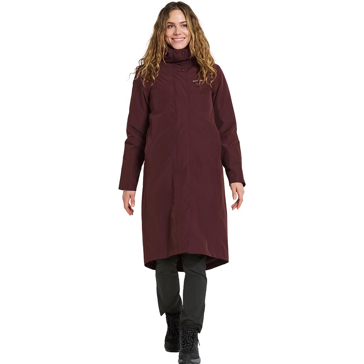 Didriksons Selina Parka Jakke Dame Bordeaux