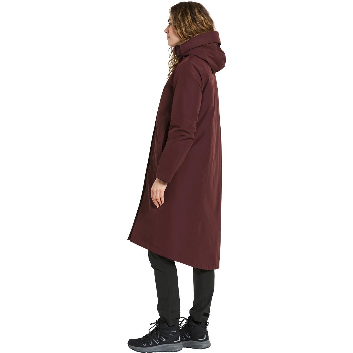 Didriksons Selina Parka Jakke Dame Bordeaux