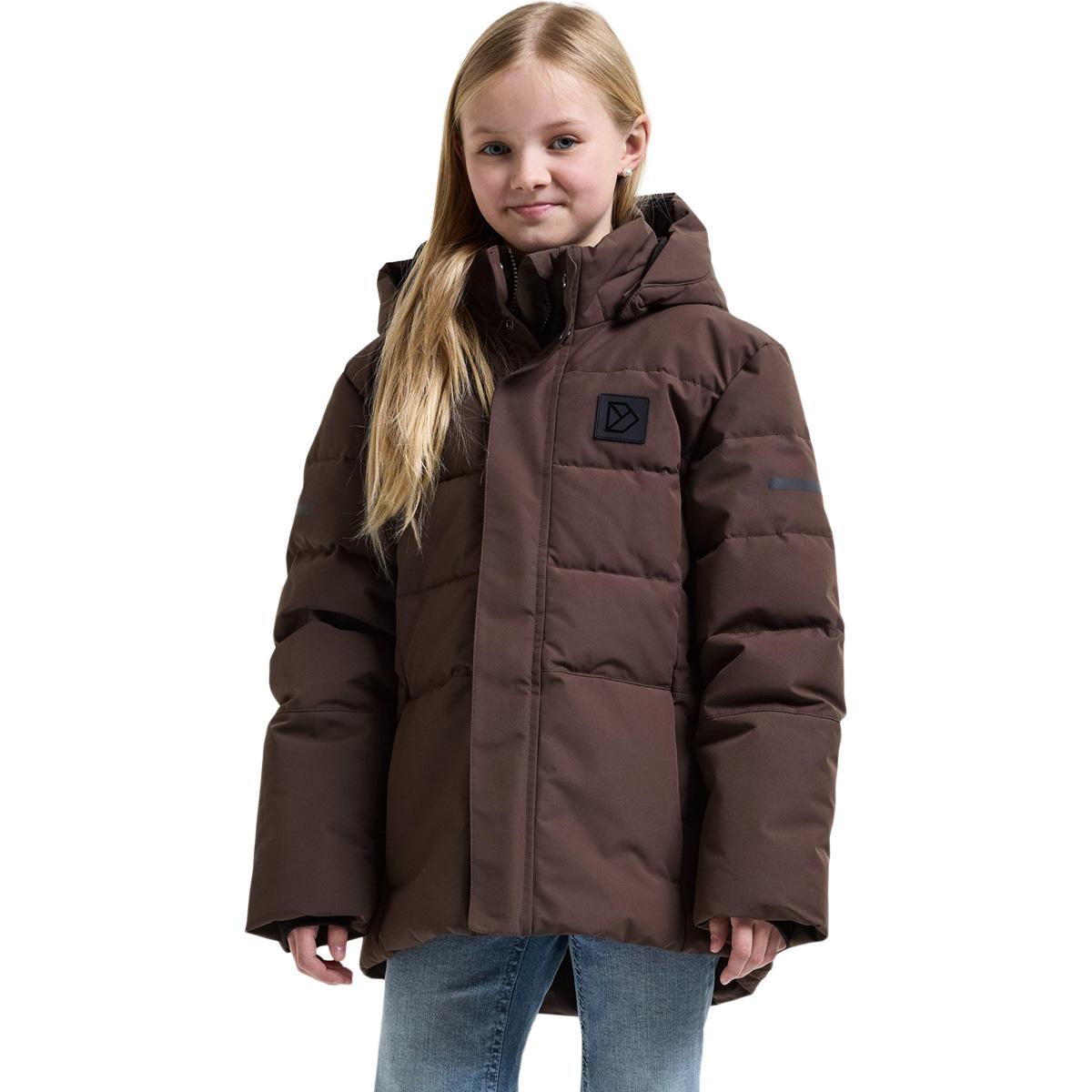 Didriksons Silikat Vinterjakke Børn SHADOW BROWN
