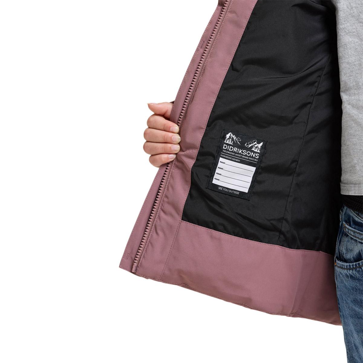 Didriksons Silikat Vinterjakke Barn DULSE PINK