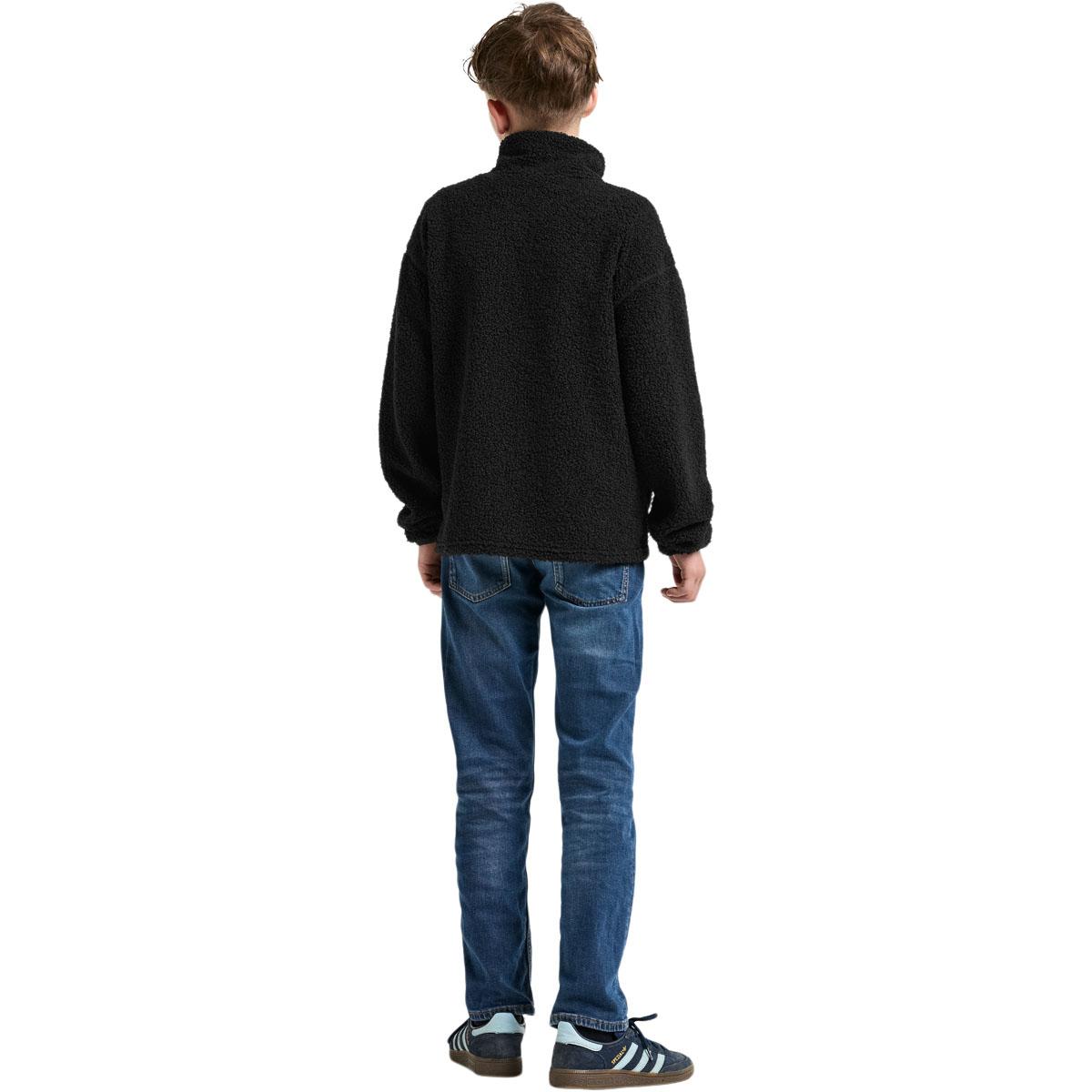 Didriksons Zir Fleecetrøye Barn Black