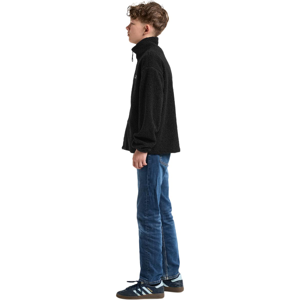 Didriksons Zir Fleecetrøye Barn Black