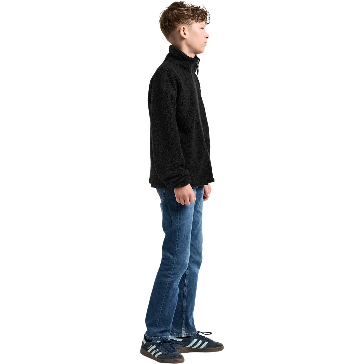 Didriksons Zir Fleecetrøye Barn Black