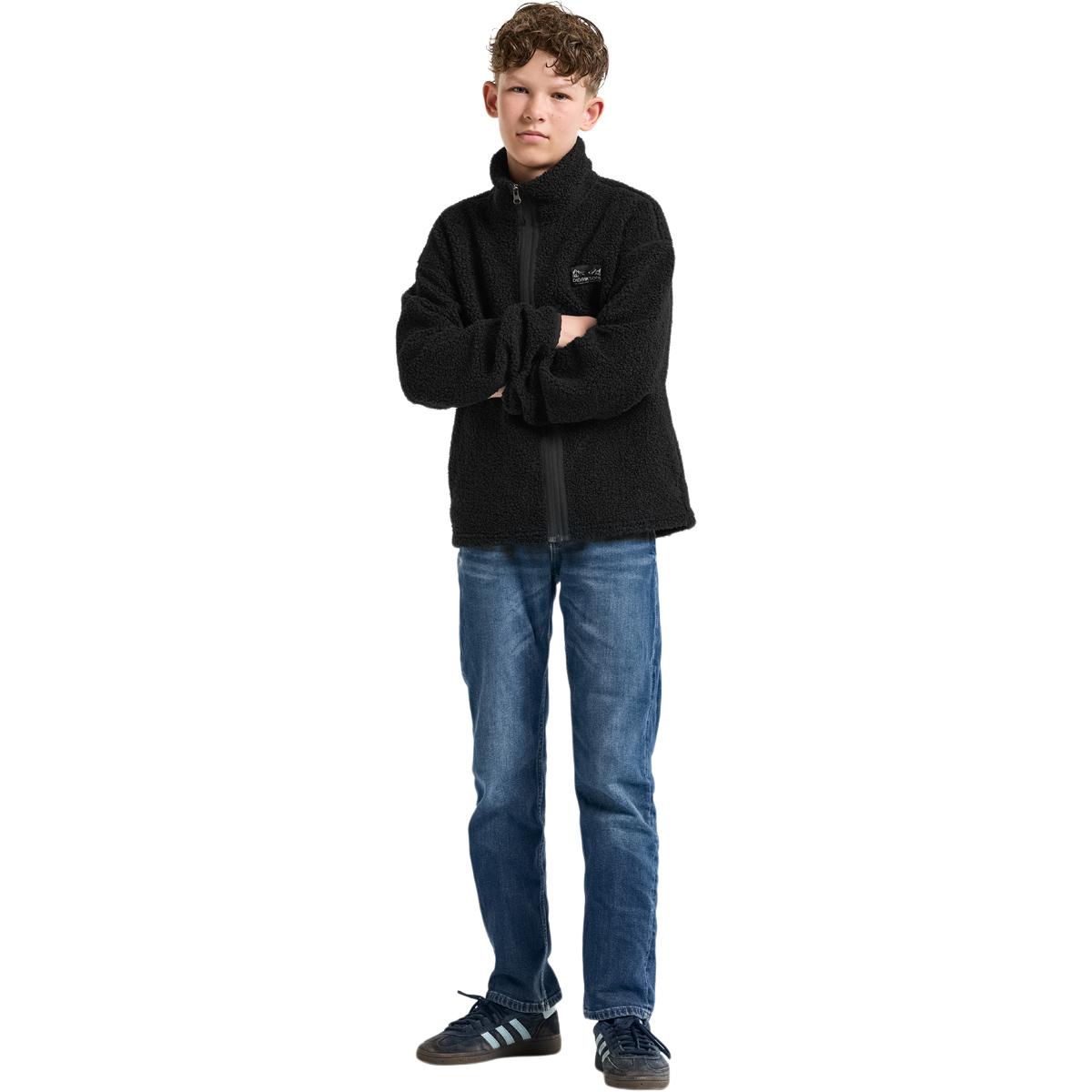 Didriksons Zir Fleecetrøye Barn Black