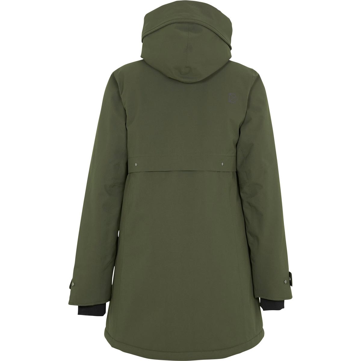 Didriksons Helle Parka Jakke Dame grøn