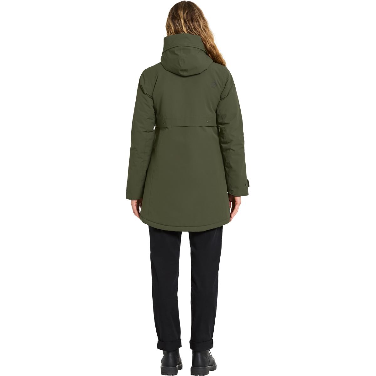 Didriksons Helle Parka Jakke Dame grøn