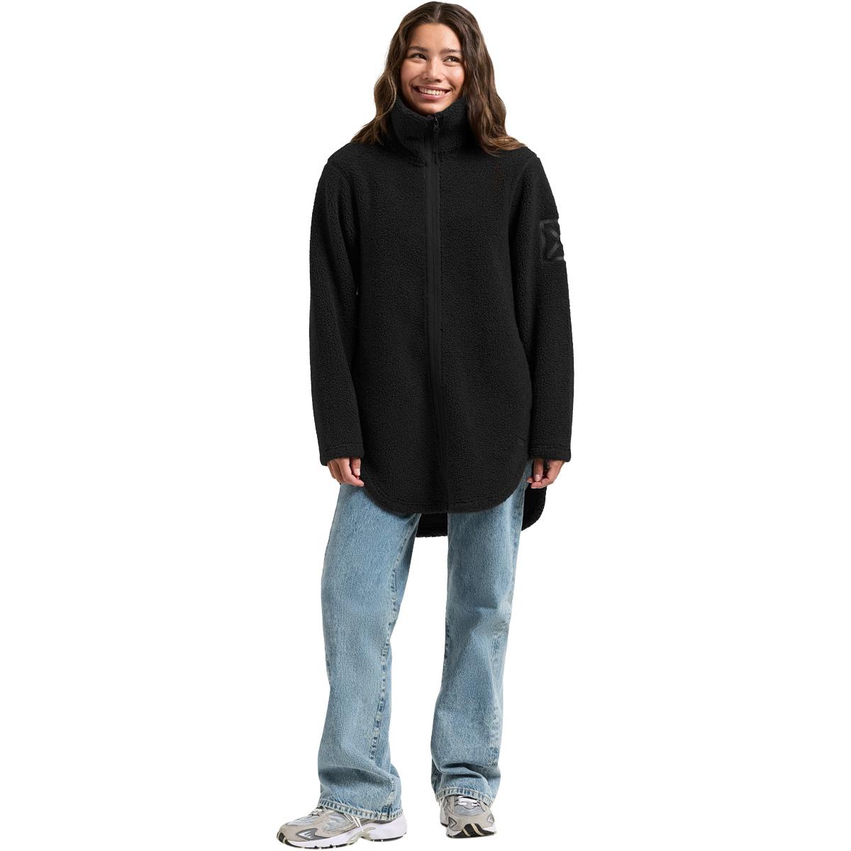 Didriksons Umi Fleecetrøje Dame Black