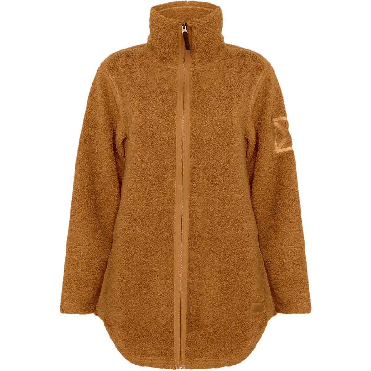 Didriksons Umi Fleecetrøje Dame SPICE BROWN
