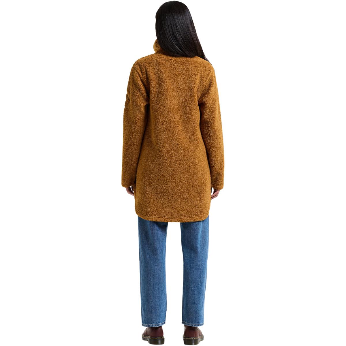 Didriksons Umi Fleecetrøje Dame SPICE BROWN