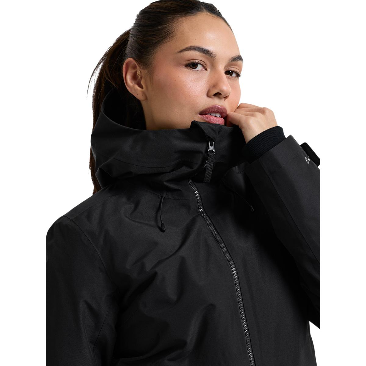 Didriksons Tiril Parka Jakke Dame BLACK