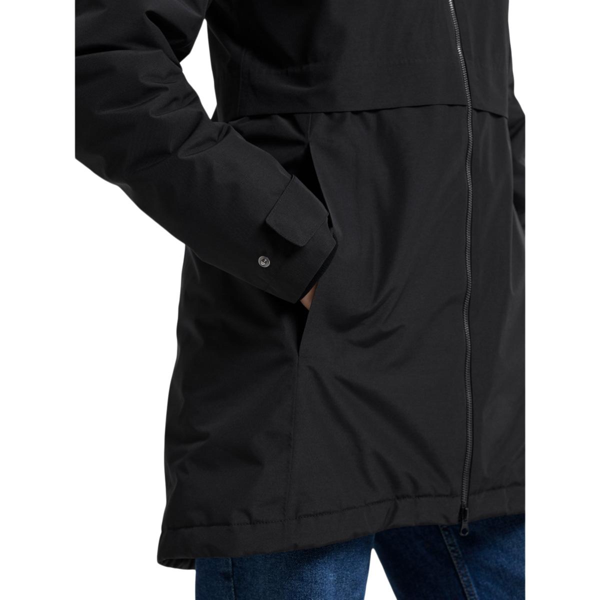 Didriksons Tiril Parka Jakke Dame BLACK