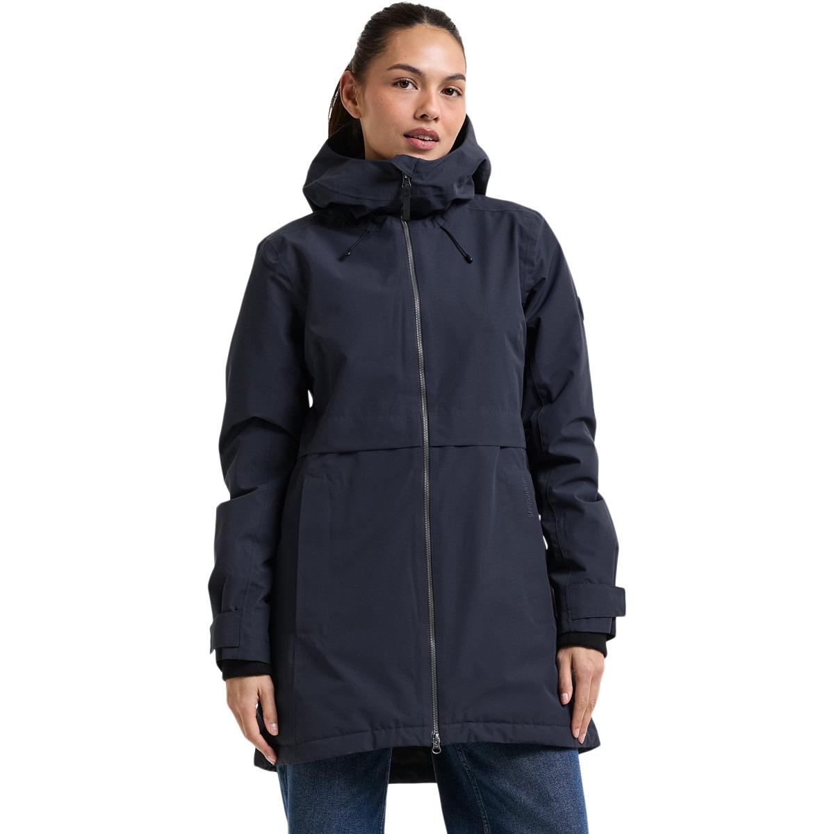 Didriksons Tiril Parka Jakke Dame DARK NIGHT BLUE