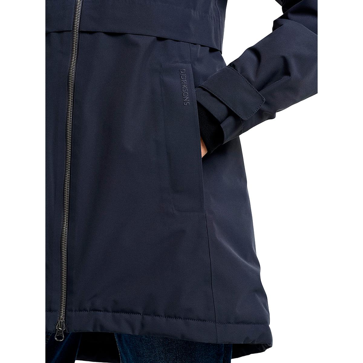 Didriksons Tiril Parka Jakke Dame DARK NIGHT BLUE